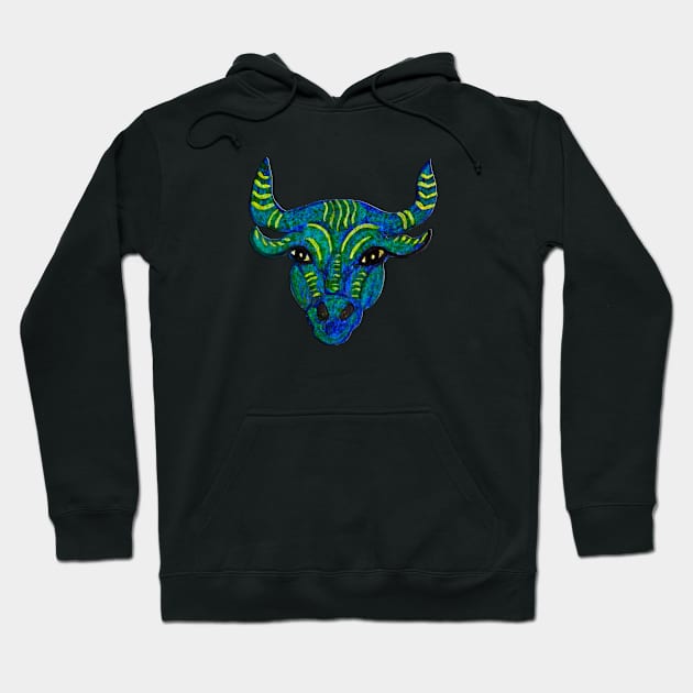 Taurus Zodiac Sign Hoodie by PaintingsbyArlette